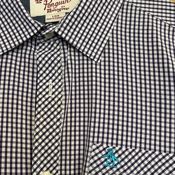 Like new, Original Penguin Long Sleeve Button Down Shirt - Picture 4 of 4